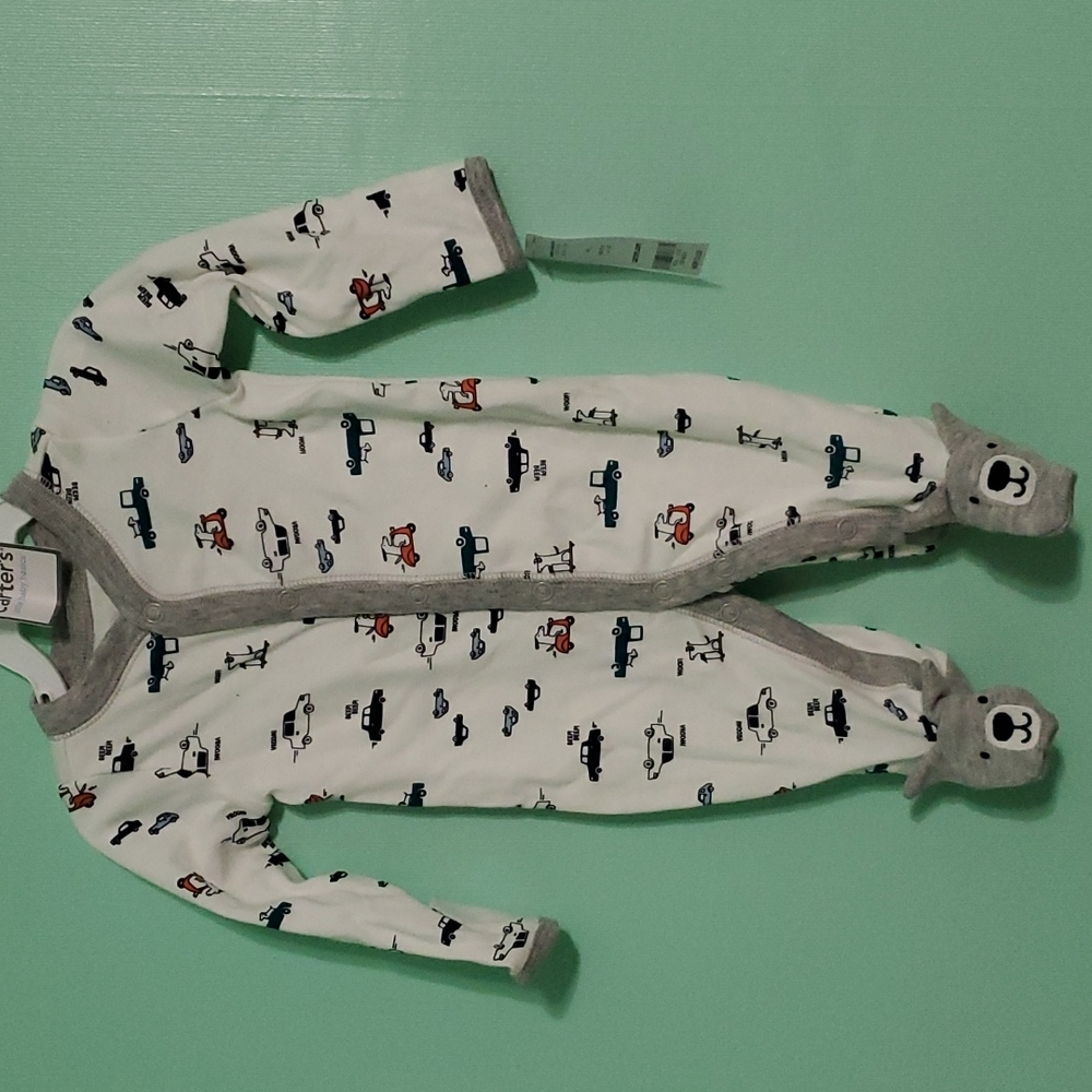 Carters Newborn button up one piece